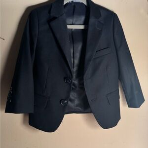 Isaac Mizrahi little boys Classic Black Blazer  2T
